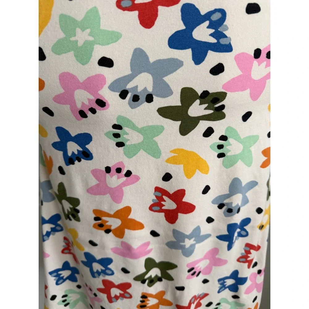 HANNA ANDERSSON ICONIC SOFT SWING DRESS SUNSHINE LILLIES US 10